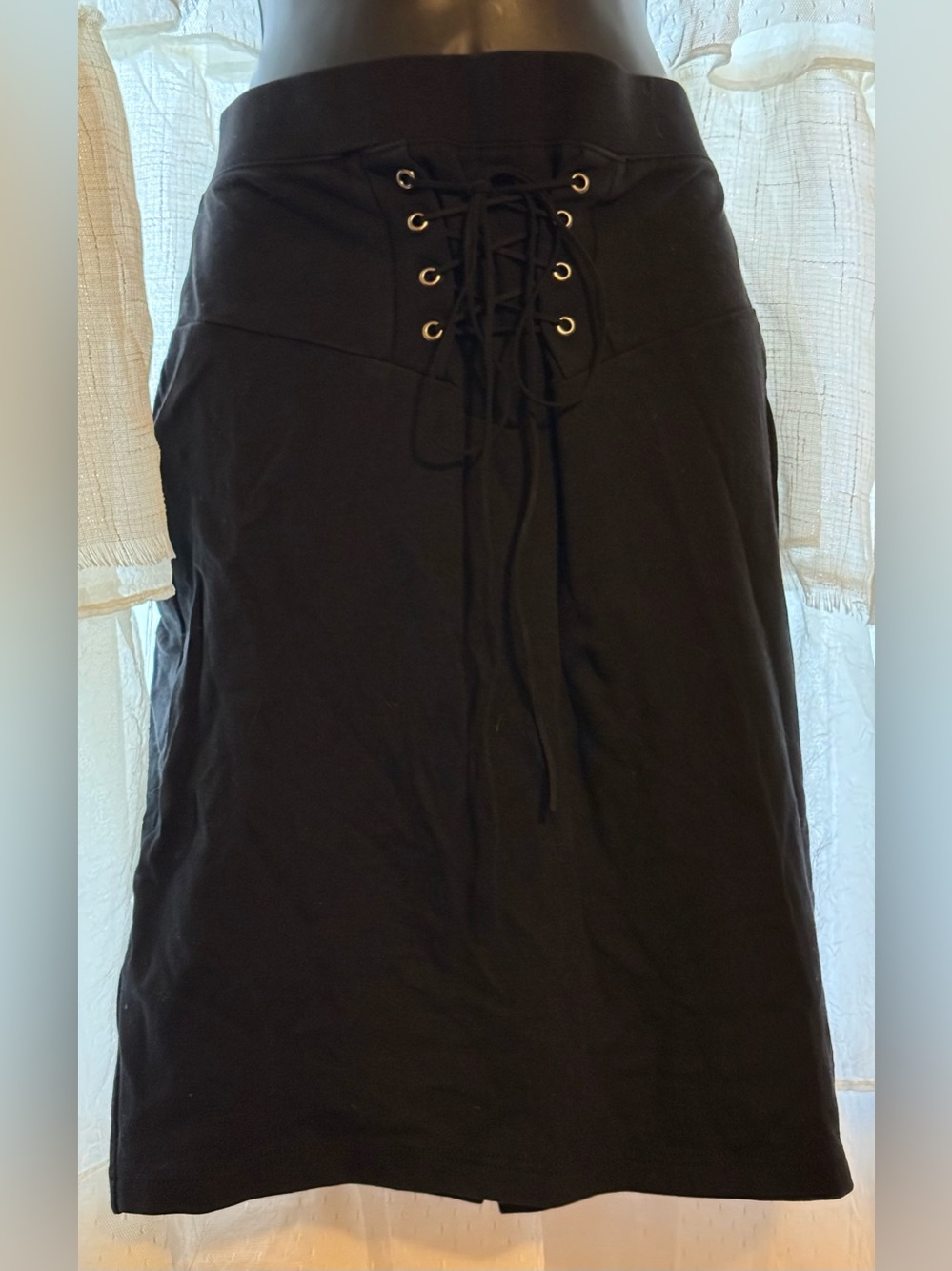 Corset Black body con skirt